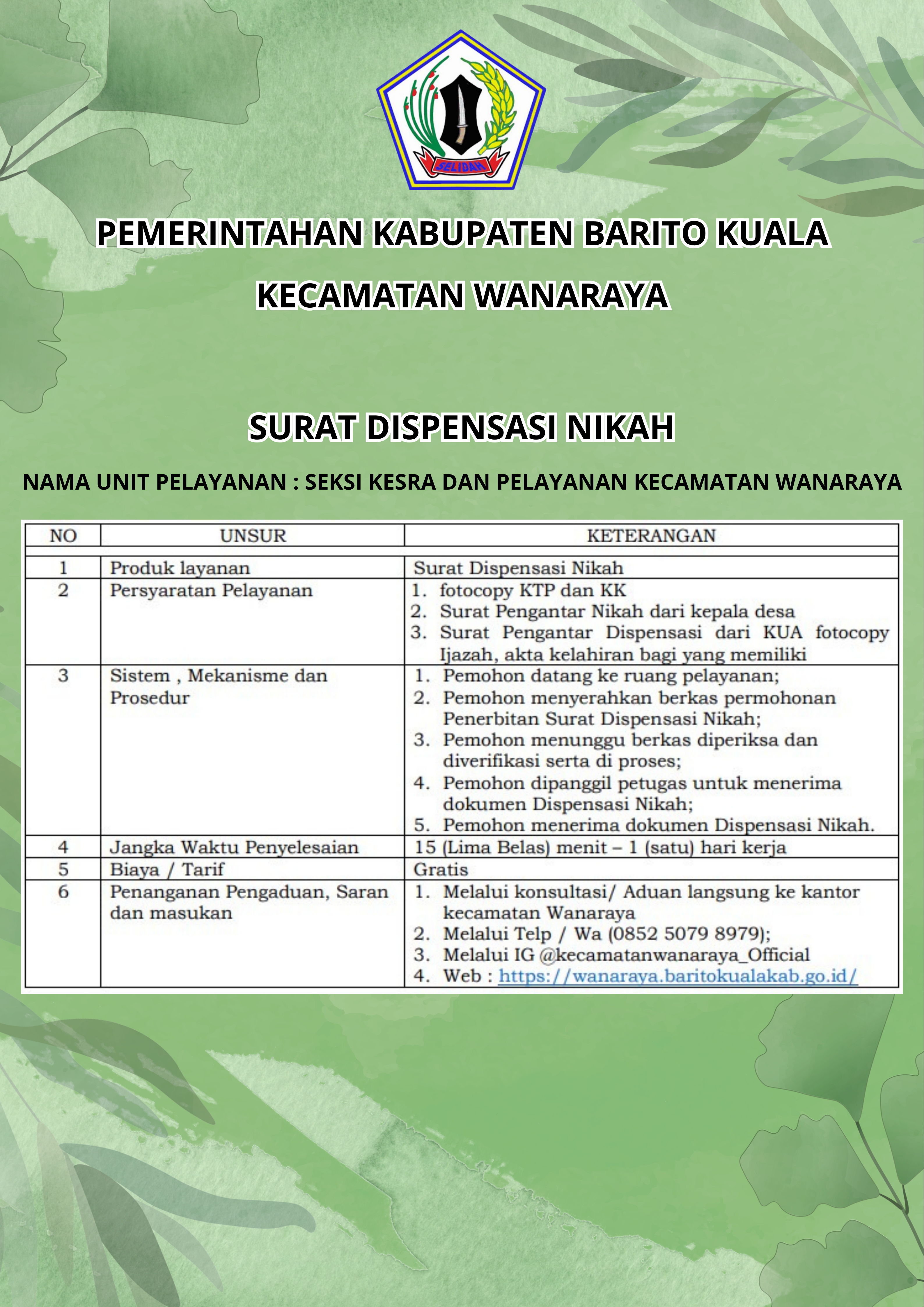 Surat Dispensasi Nikah